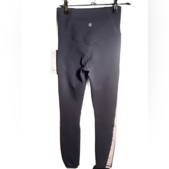 NWT Elation grey colour block 7/8 tight lightweight Stretch Yoga legging XXS - Picture 3 of 3